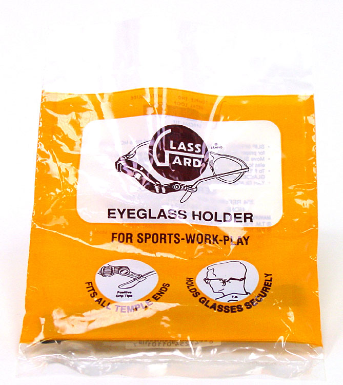 Packaged Glass-Gard eyeglass holder