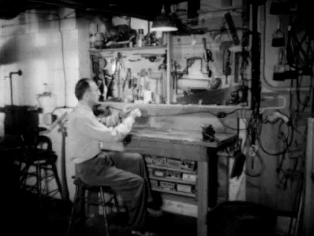 Workshop scene from the Seron Mfg. Co. Industry on Parade film